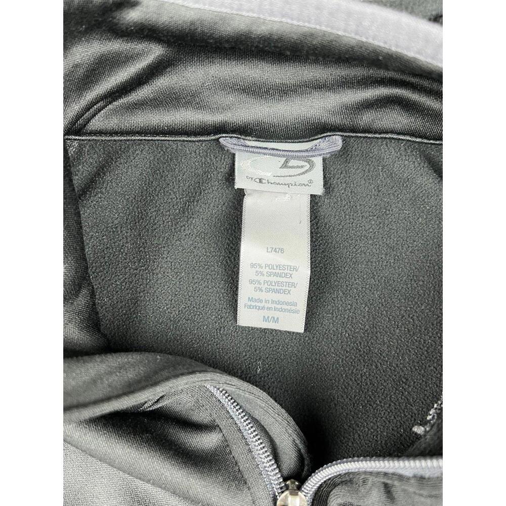 Champion Zippered Hooded Jacket Size Medium - Picture 3 of 7